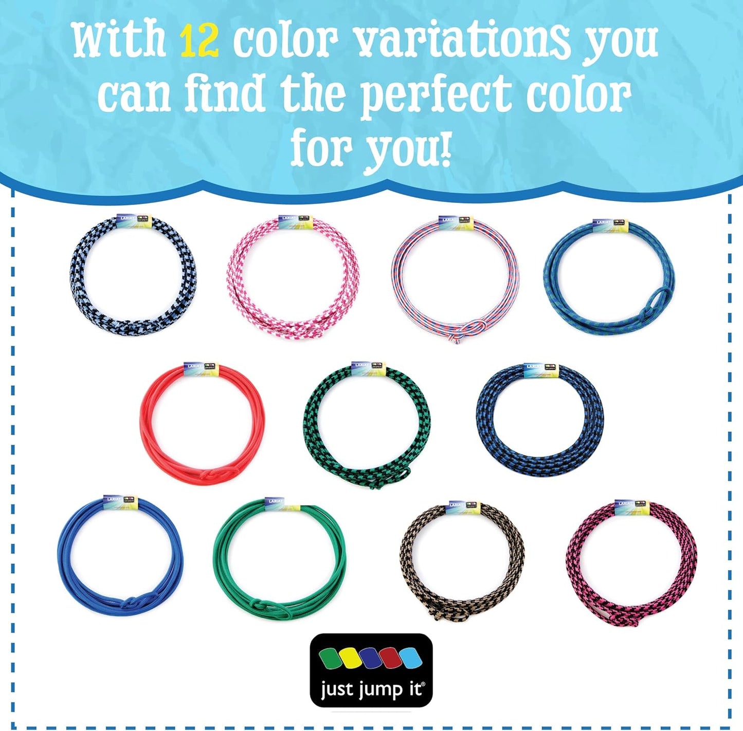 Lil Lariat Junior Lasso Rope - Pre-Tied 20' Kids Cowboy Rope