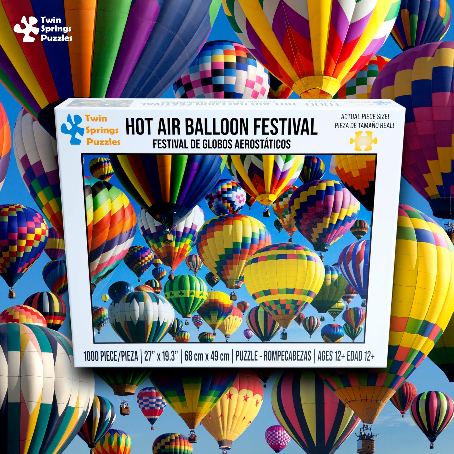 Hot Air Balloon Festival Twin Spring Goods 1000 Piece Jigsaw Puzzle 1,000 pcs