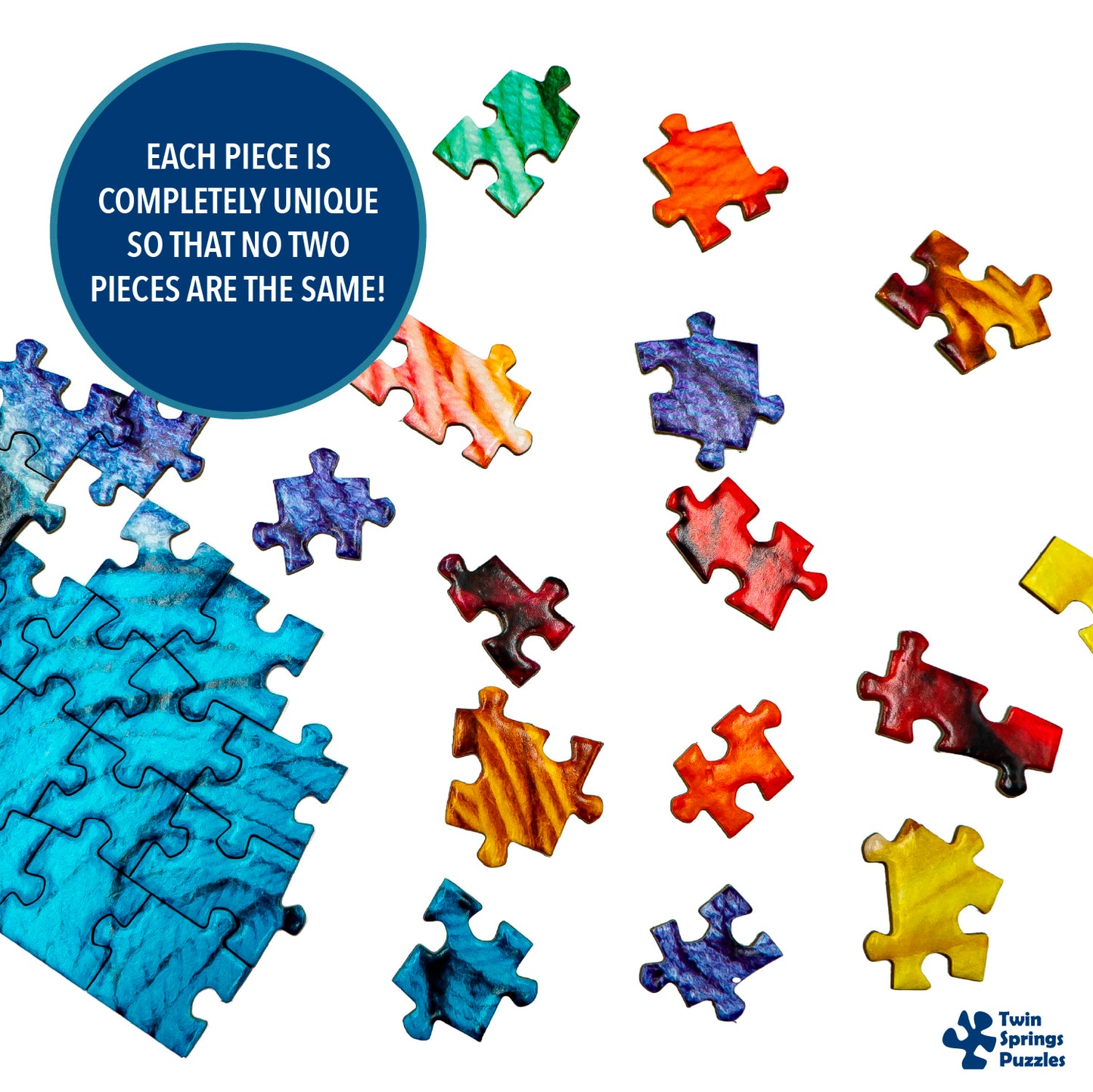 Sweet Summer Treats | Popsicles and Fruit Twin Springs Puzzles 1000 Piece Jigsaw Puzzle