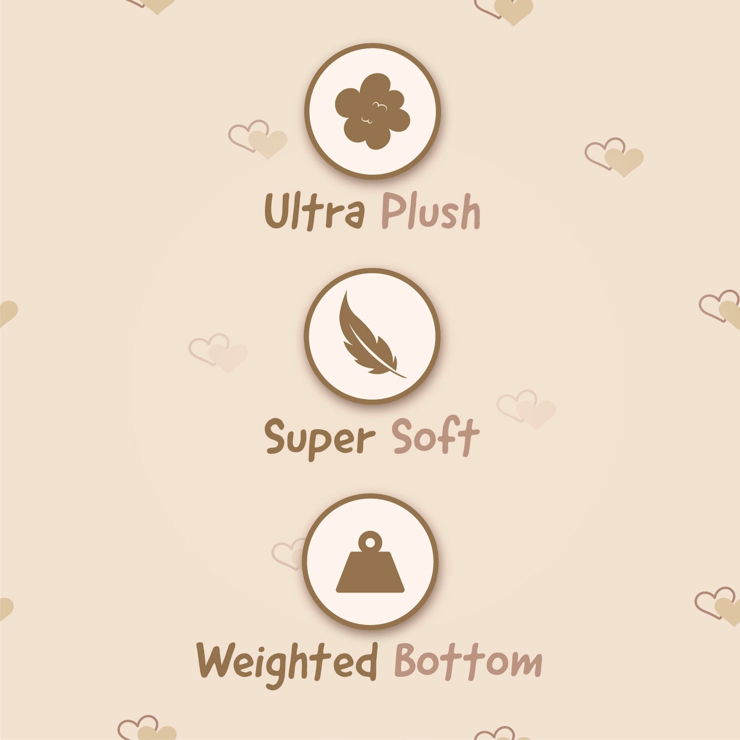 Cuddle Mates Elephant Stuffed Animal Plush Toy - 11 Inch