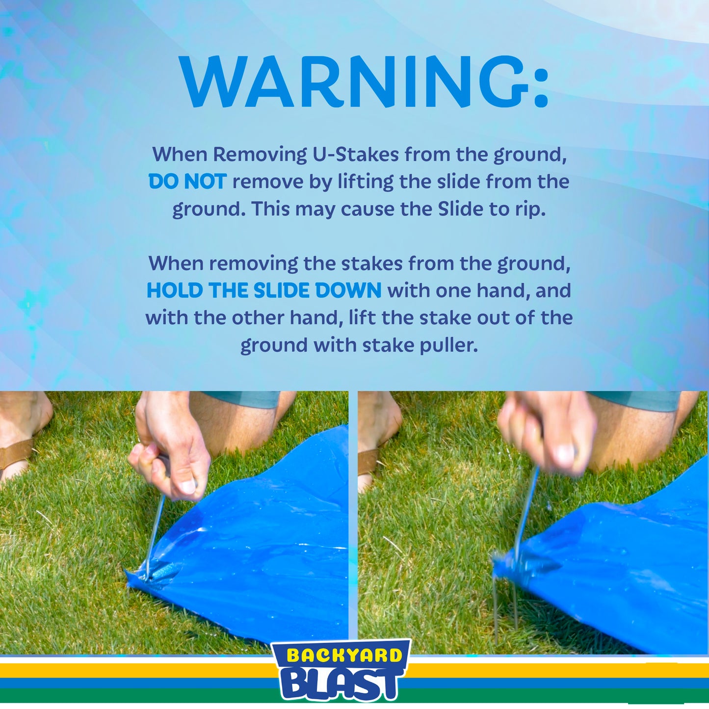 Giant Waterslide for Adults and Kids - Heavy Duty Large Slip Water Slide for Kids Backyard Outdoor Water Play Includes Inflatable Riders - 30' with Splash Zone