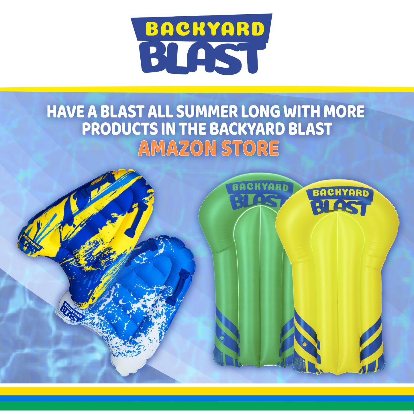 31’ Sprinkler Hose, Water Slide Accessory and Lawn Sprinkler Soaker Hose