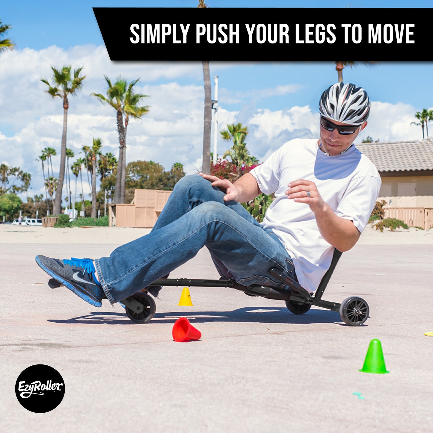 New Pro-X Ride On Toy for Kids and Adults - Black