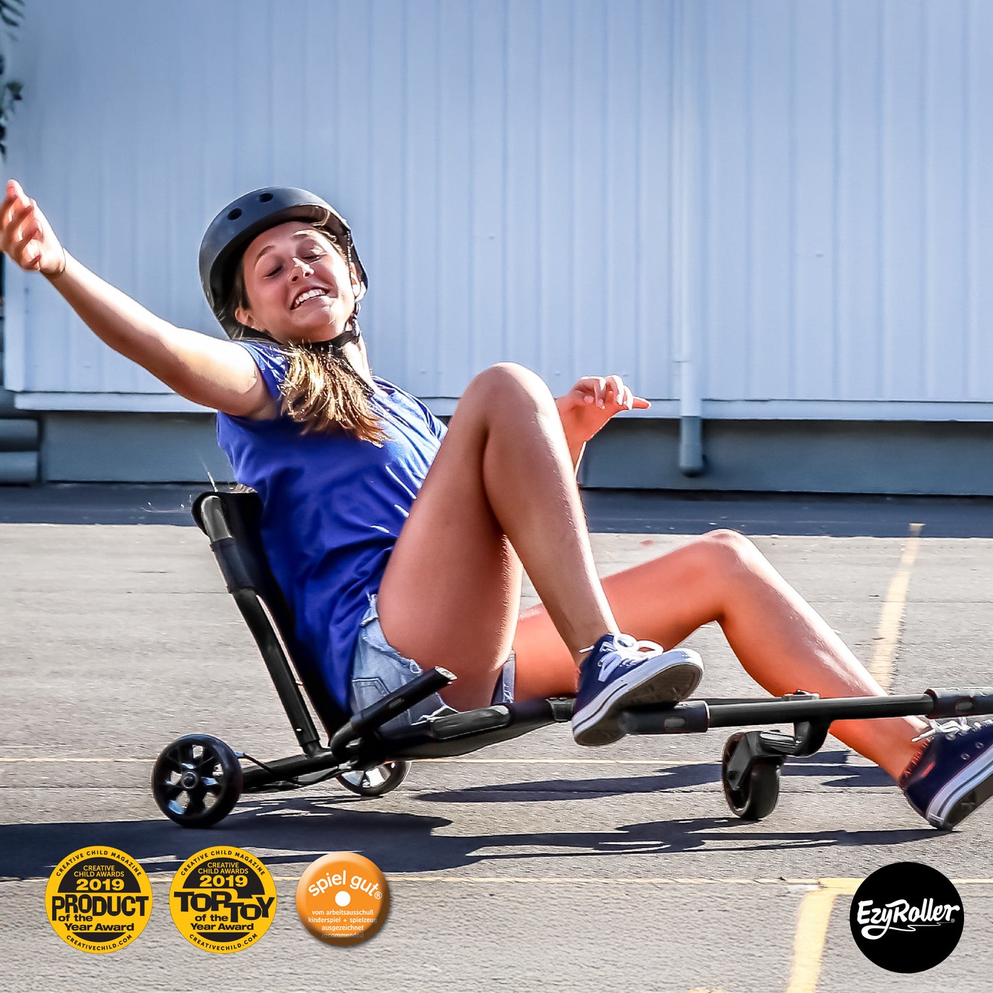New Pro-X Ride On Toy for Kids and Adults - Black