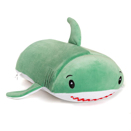 Jake The Shark Memory Foam Pillow Plush,15” Stuffed Animal