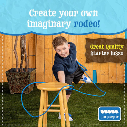Lil Lariat Junior Lasso Rope - Pre-Tied 20' Kids Cowboy Rope