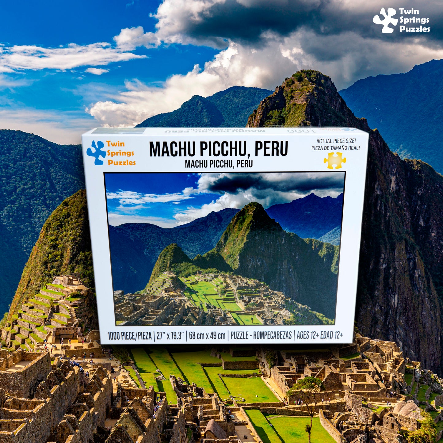 Machu Picchu Peru Twin Spring Goods 1000 Piece Jigsaw Puzzle 1,000 pcs