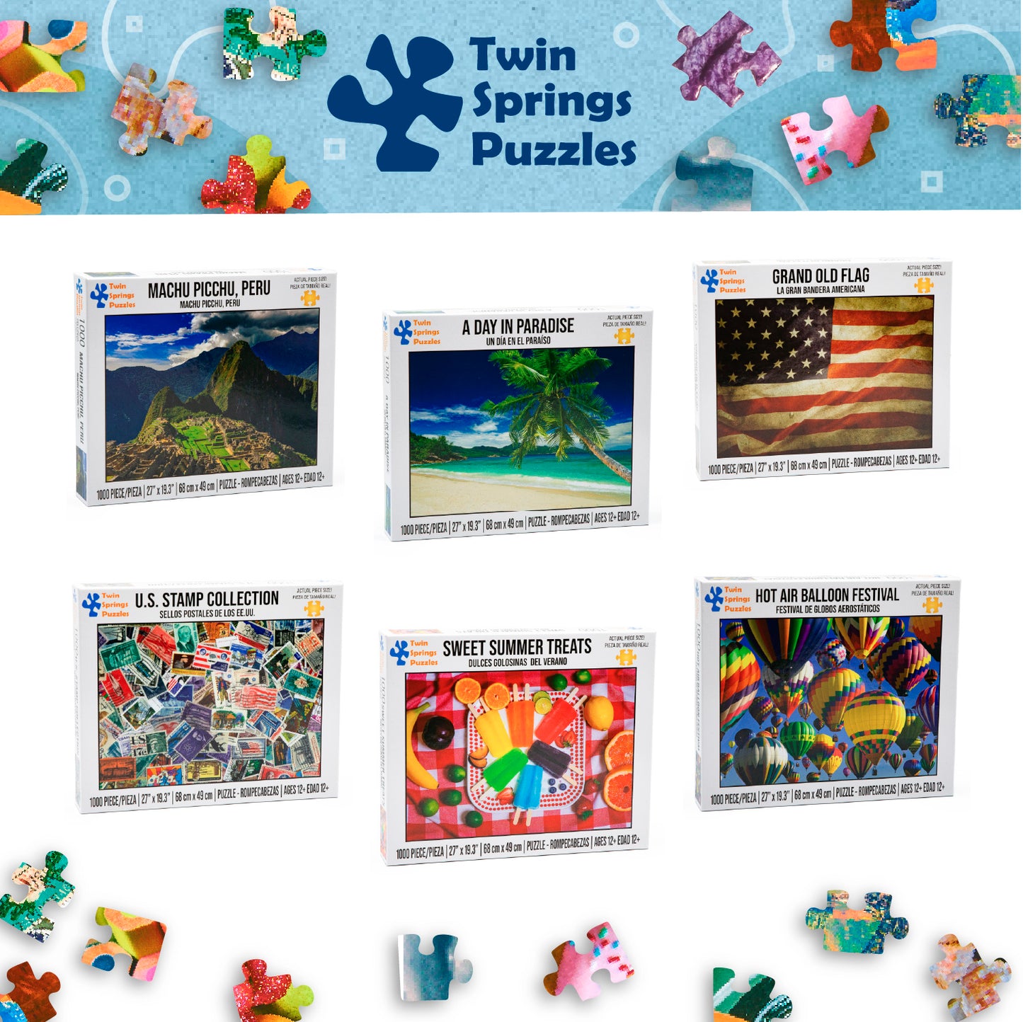 Colored Pencils Twin Spring Goods 1000 Piece Jigsaw Puzzle 1,000 pcs