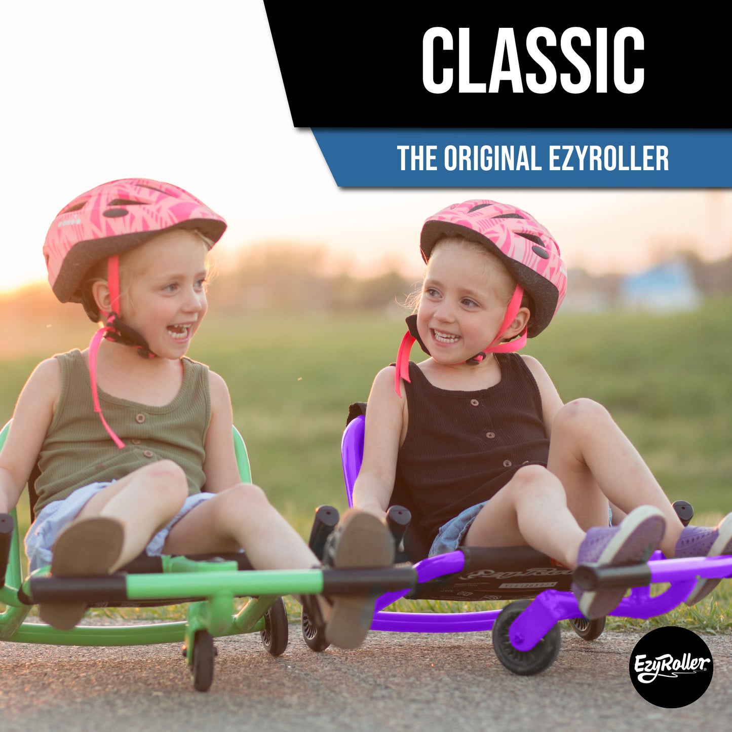 Classic Ride On Scooter for Kids Ages 4+ - Purple