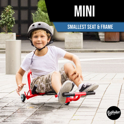 Mini - Ride On For Children Age 2 To 5 Years Old Twist on Classic Scooter - Kids Move using Right-Left Leg Movements To Push Foot bar - Fun Play & Exercise for Boys & Girls - Red