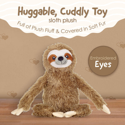 Cuddle Mates Sloth Stuffed Animal Plush Toy - 9 Inch