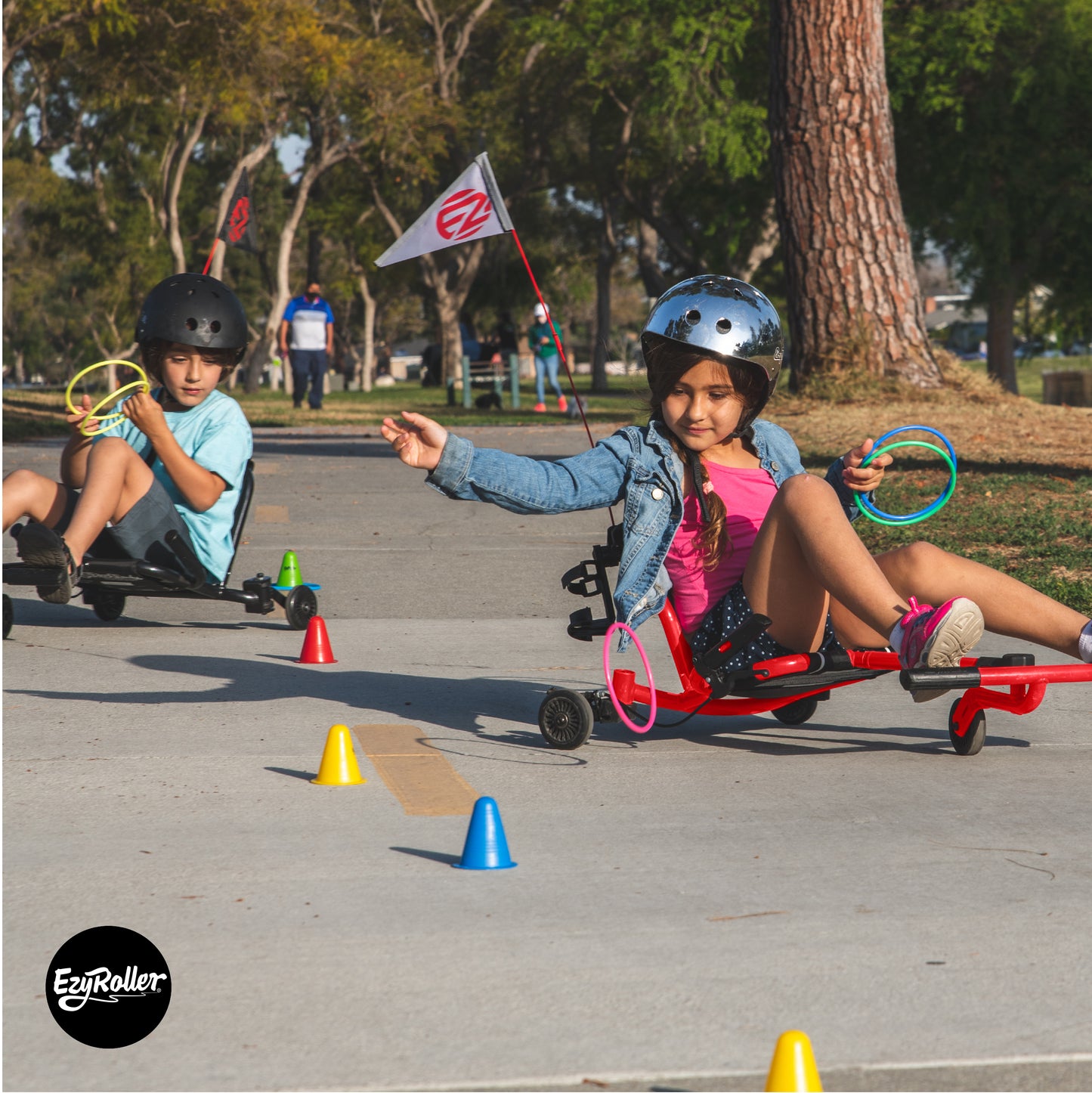 New Drifter Pro-X Ride on Toy for Kids or Adults, Ages 10 and Older Up to 200 lbs - Red