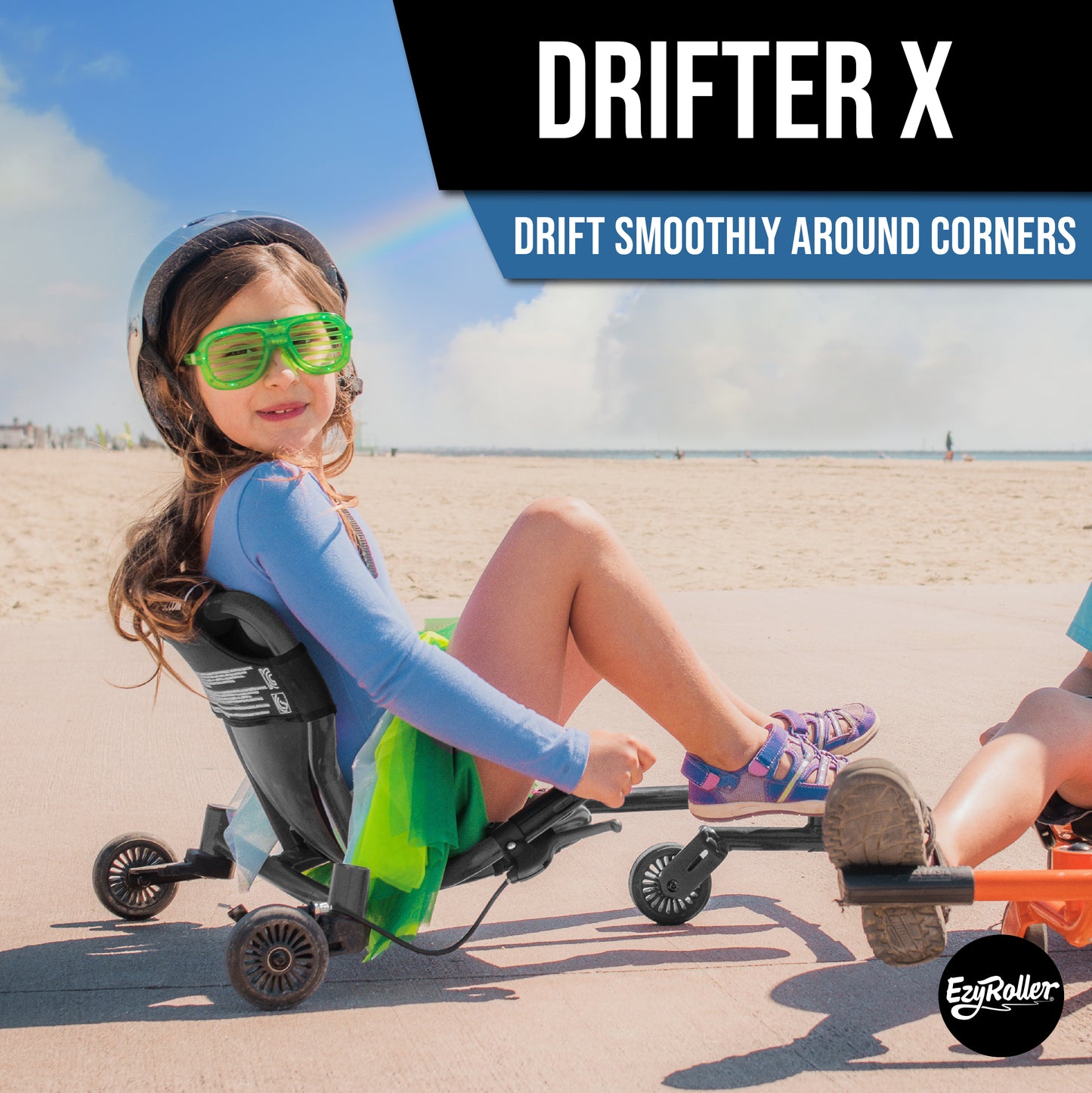 New Drifter-X Ride on Toy for Ages 6 and Older, Up to 150lbs. - Black