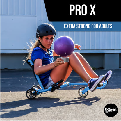 New Pro-X Ride On Toy for Kids and Adults - Blue