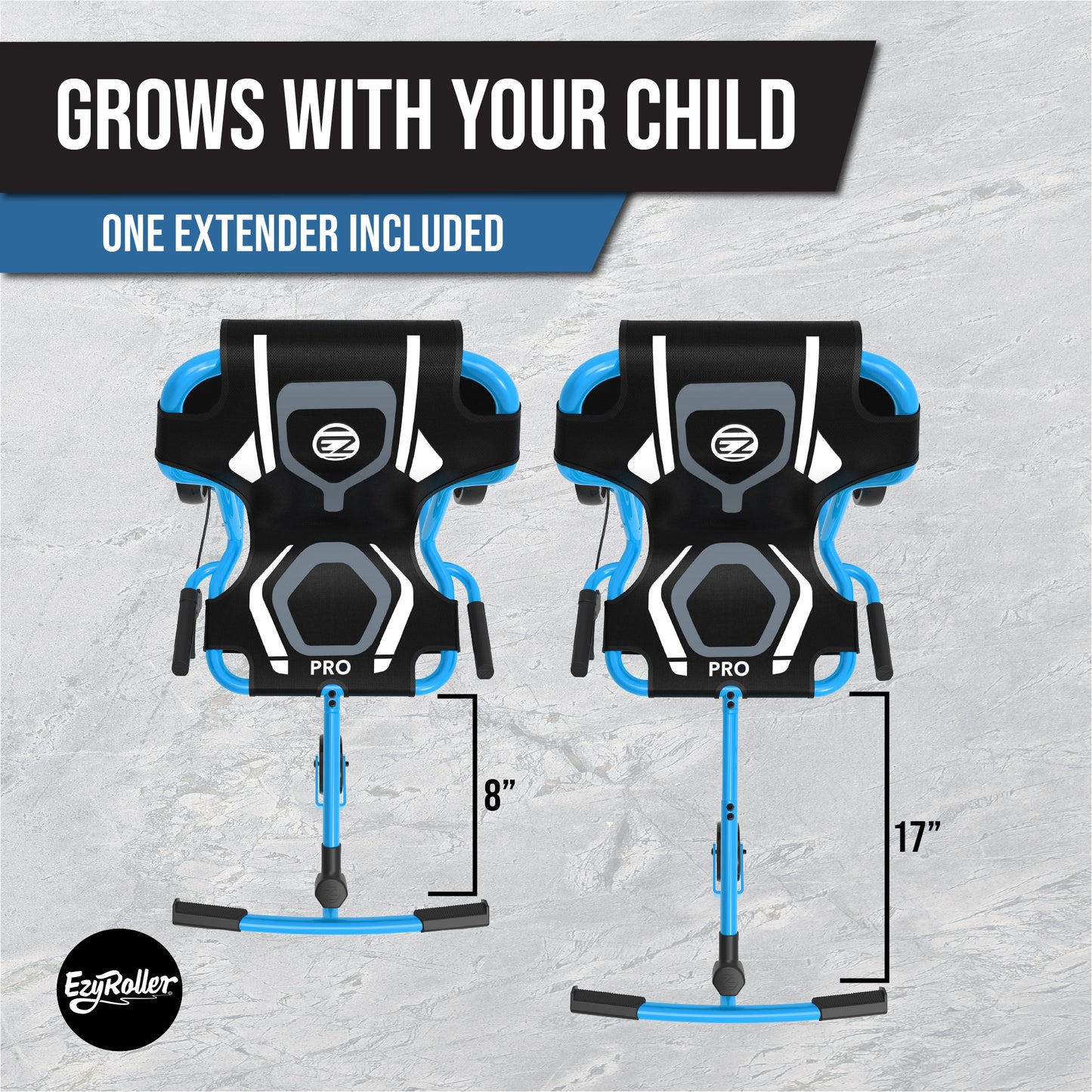 New Pro-X Ride On Toy for Kids and Adults - Blue