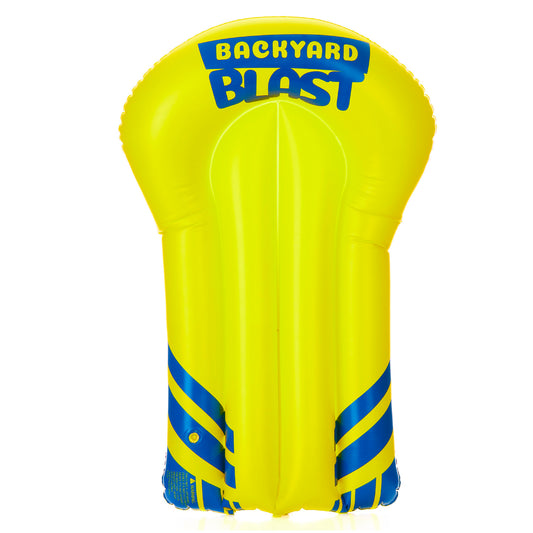 Rider, Inflatable Body Board Slide Rider and Pool Float Toy, Yellow