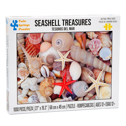 Seashell Treasures Twin Spring Goods 1000 Piece Jigsaw Puzzle 1,000 pcs