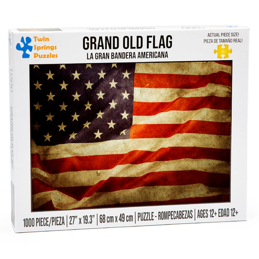 Grand Old Flag Twin Spring Goods 1000 Piece Jigsaw Puzzle 1,000 pcs