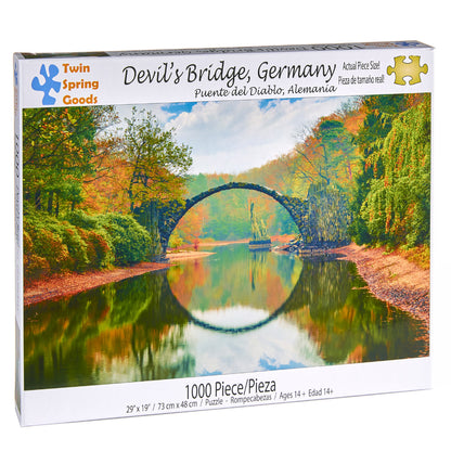 Devil's Bridge Germany Twin Spring Goods 1000 Piece Jigsaw Puzzle 1,000 pcs