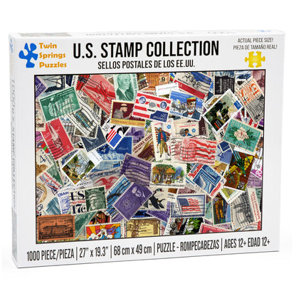 US Stamp Collection Twin Spring Goods 1000 Piece Jigsaw Puzzle 1,000 pcs