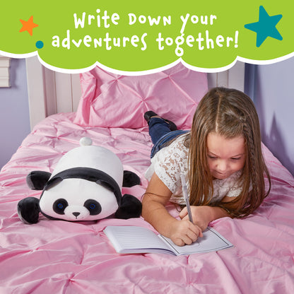 Booski The Panda Memory Foam Pillow Plush,15” Stuffed Animal