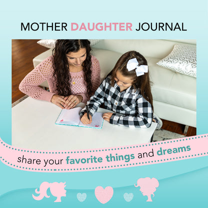 Mom and Me Sharing and Caring Journal - Mother and Daughter Interactive Conversation Diary with Discussion Prompts