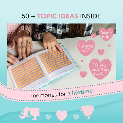 Mom and Me Sharing and Caring Journal - Mother and Daughter Interactive Conversation Diary with Discussion Prompts