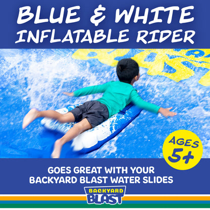 Deluxe Rider with Joint Cloth Material, Inflatable Body Board Slide Rider, 30.7" x 19.6" x 5.5"