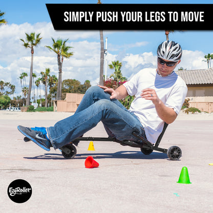New Pro-X Ride On Toy for Kids and Adults - Black