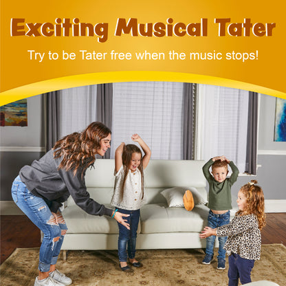 Tater Toss! Toss That Tater - Electronic Plush Musical Potato Passing Game for Kids - Great for Birthday Parties & Families